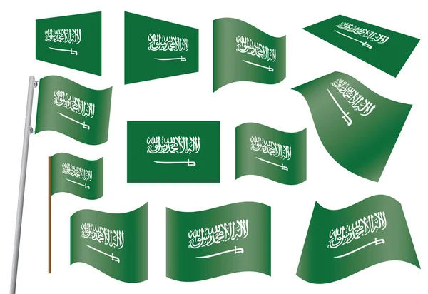 Saudi-Arabian lippu — vektorikuva