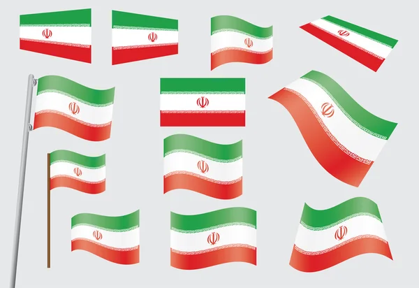 Σημαία Ιράν — Διανυσματικό Αρχείο