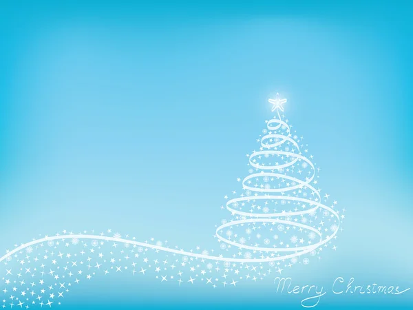 Kerstboom — Stockvector