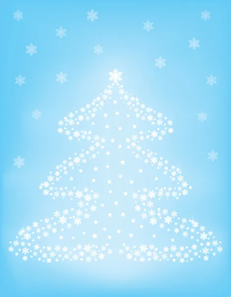 Arbre de Noël — Image vectorielle