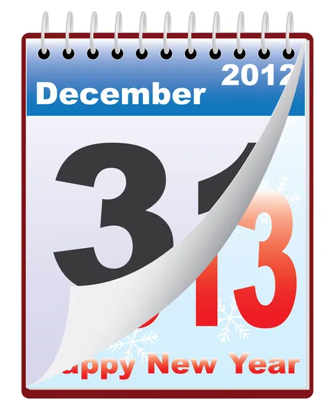 Feliz Año Nuevo 2013 — Vector de stock