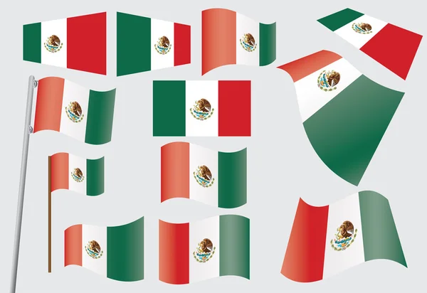 Flag of Mexico — Stock Vector