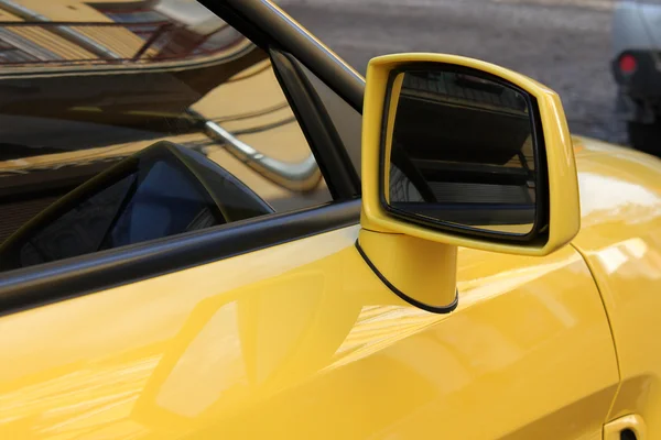Rear view mirror — Stock Photo, Image