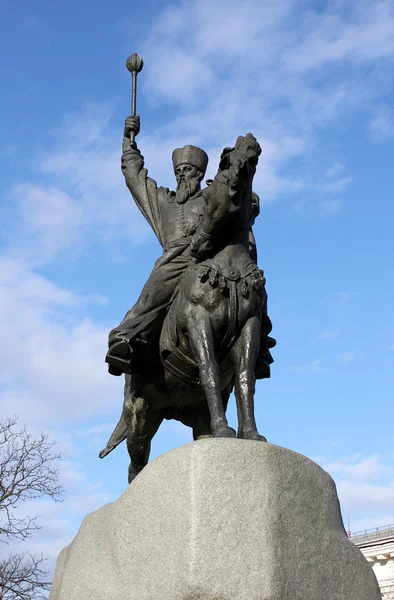 Monumento a Hetman Sahaidachnyi — Fotografia de Stock