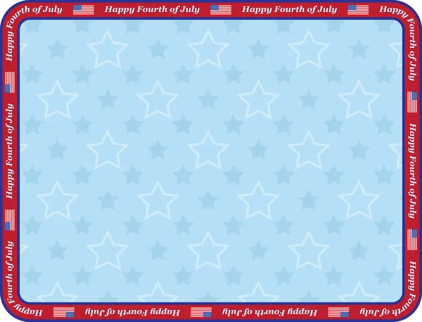 Happy Fourth of July — Stock Vector