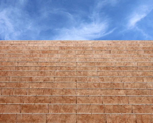 Cielo por encima de escalones — Foto de Stock