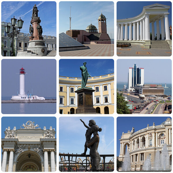 landmarks of Odessa