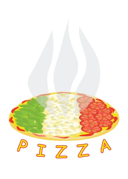 Pizza italienne — Image vectorielle