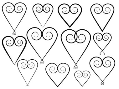 vintage Sevgililer seti