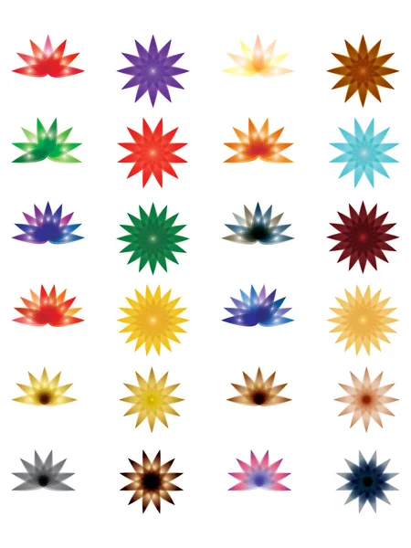 Πολύχρωμα λογότυπα — Διανυσματικό Αρχείο