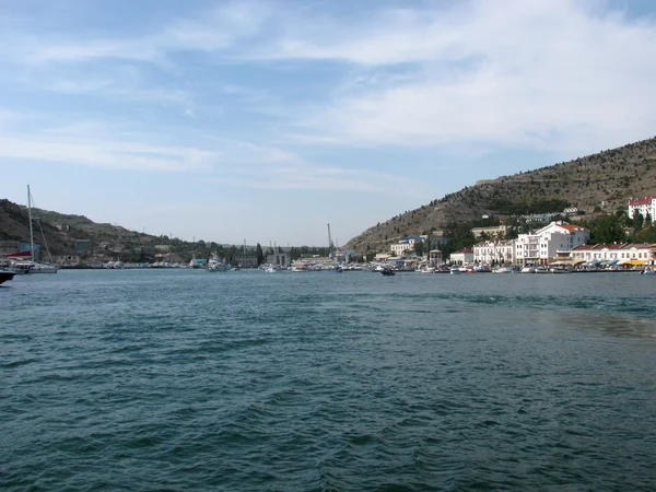 Vista sobre bahía de Balaclava — Foto de Stock