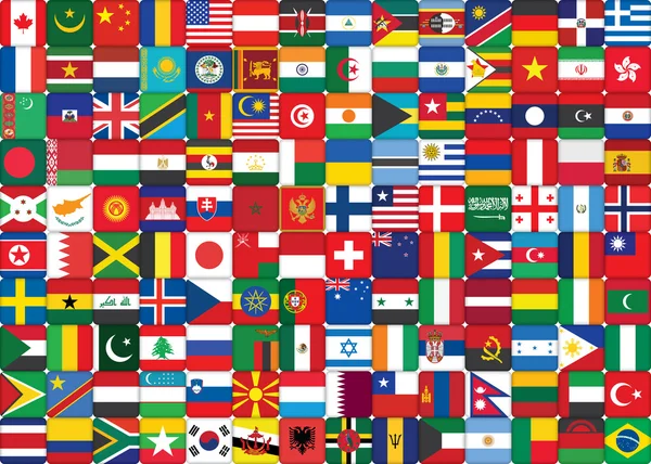 Flags icons background — Stock Photo, Image