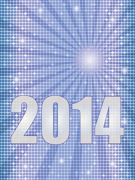 Año Nuevo 2014 fondo — Foto de Stock