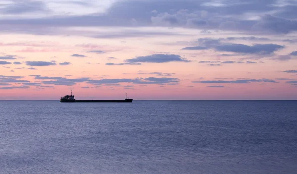 Море перед сходом сонця — стокове фото