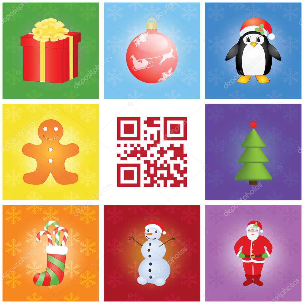 Frohe Weihnachten - Vektorgrafik: lizenzfreie Grafiken © romantiche