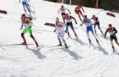 Erkekler kros 50km toplu çıkış