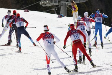 sochi içinde Erkekler kros 50km toplu çıkış