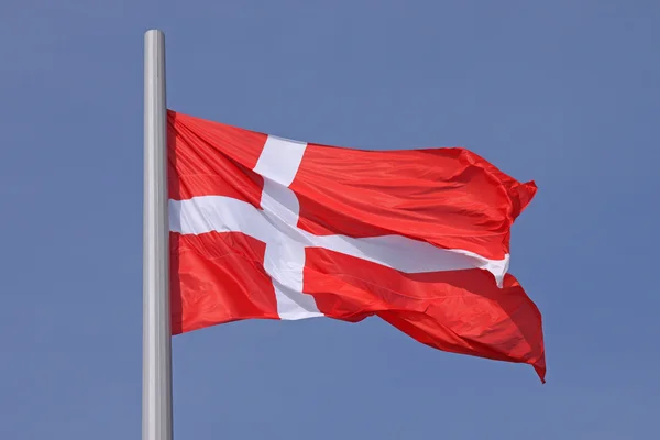 Bandiera della Danimarca — Foto Stock