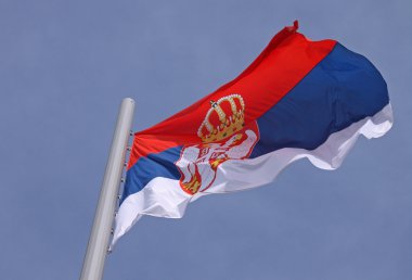 Sırbistan bayrağı