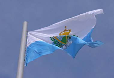Flag of San Marino clipart