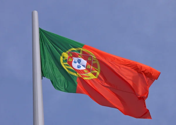 Portugal flagga — Stockfoto