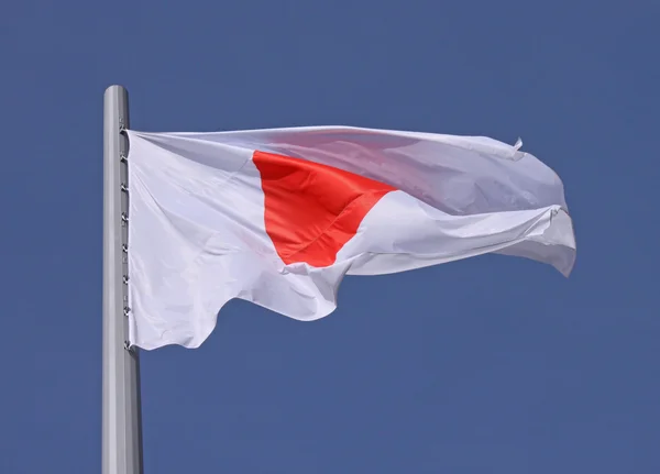 Japans flagga — Stockfoto