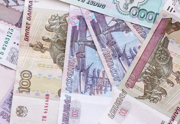 Billets en rouble — Photo