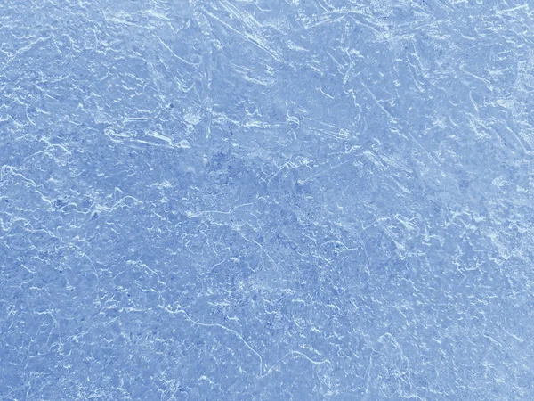 Close Abstract Light Blue Ice Backdrop — Stock Photo, Image