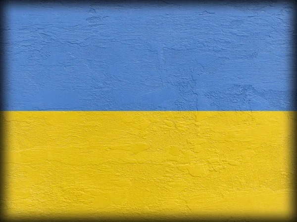 우크라이나와 어두운 우크라이나 — 스톡 사진