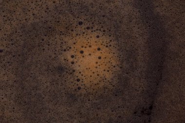 soyut arkaplan: kahve içeceği üzerindeki köpüğü kapat