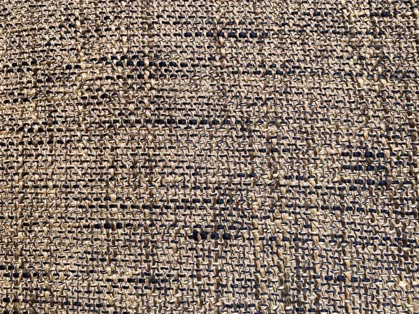 Close Abstract Brown Rough Fabric Texture — Fotografia de Stock