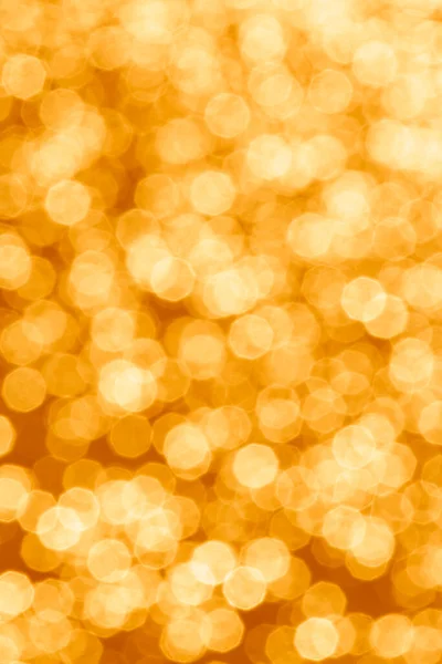 Holiday Backdrop Abstract Bright Orange Bokeh Background — ストック写真