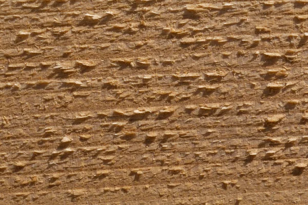 Close Light Brown Rough Wooden Board Texture — Photo