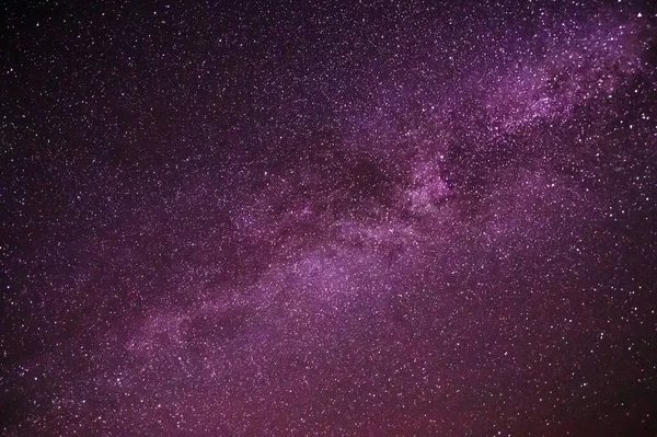 Pintoresca Vista Vía Láctea Cielo Nocturno —  Fotos de Stock