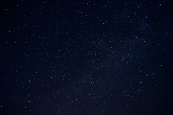 Fondo Natural Abstracto Vista Las Estrellas Cielo Nocturno Azul Oscuro —  Fotos de Stock