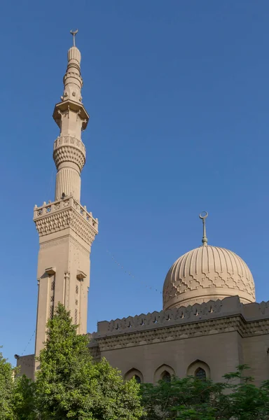 Widok Meczet Masjed Subah Kairze — Zdjęcie stockowe