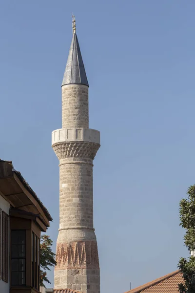 View Kesik Minare Old Antalya City Turkey — Foto de Stock