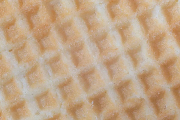 Close Brown Waffle Texture — Zdjęcie stockowe