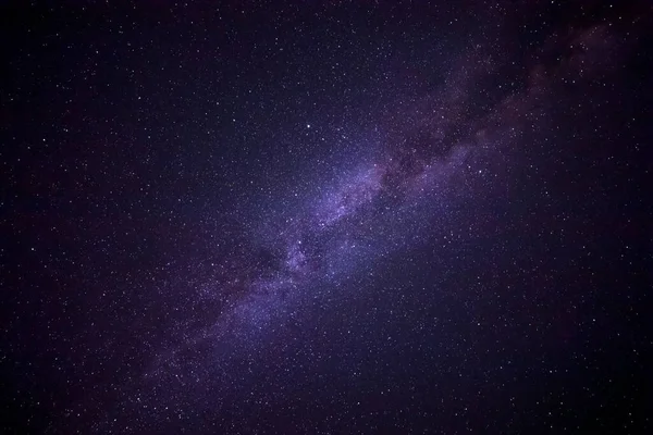 Sight Milky Way Galaxy Night Sky — 图库照片