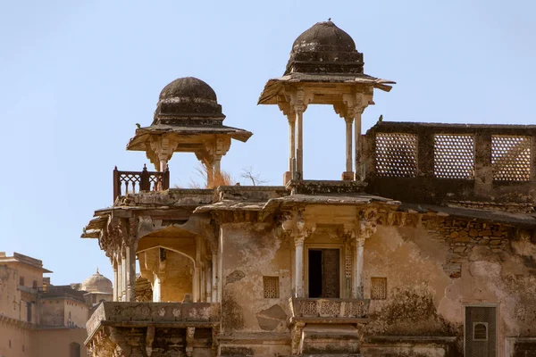 Rovine Del Vecchio Edificio Tradizionale Nella Città Amer India — Foto Stock