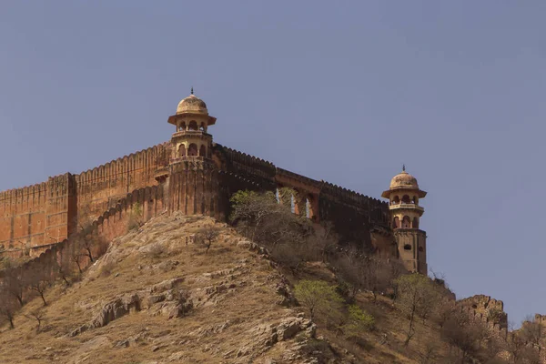 Vista Esterna Jaigarh Fort Nella Città Amer India — Foto Stock