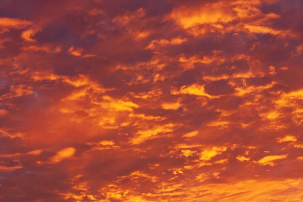 Vista Sobre Pintoresco Cielo Nublado Atardecer — Foto de Stock