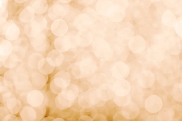 Abstract Light Golden Holiday Bokeh Background — Stock Photo, Image
