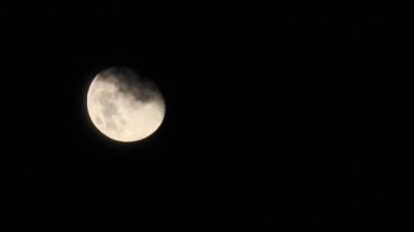 moon diskte açık bulutlar slaytlar