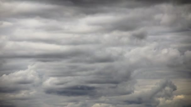 Cielo nublado turbulencia timelapse — Vídeos de Stock