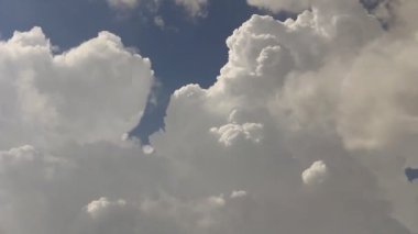 Cumulus bulutları time-lapse