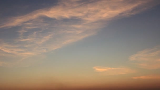 日落温暖的颜色 — 图库视频影像