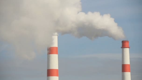 Endüstriyel duman — Stok video