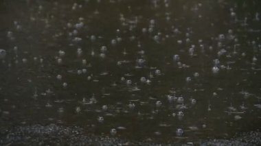 baloncuklar yüzey görünümü birikintisi