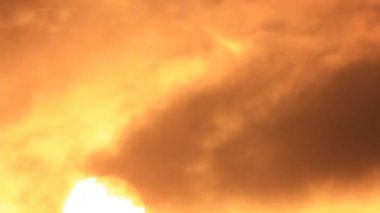 sabah bulutlar güneş diski seyahat